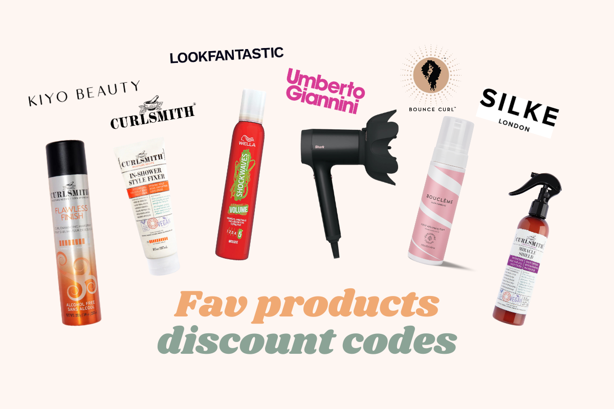 Discounts and Favourite Curly Hair Products hanzcurls