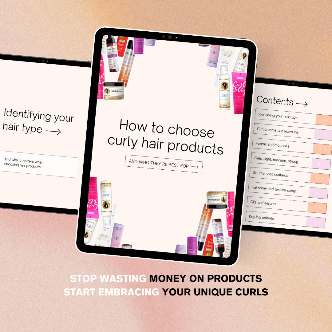 [Digital Guide] How to Choose Curly Hair Products | hanzcurls